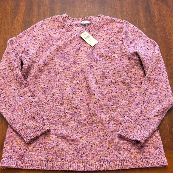 J. Jill NWT Boucle Harvest Moon Crew Neck Sweater - Picture 2 of 10